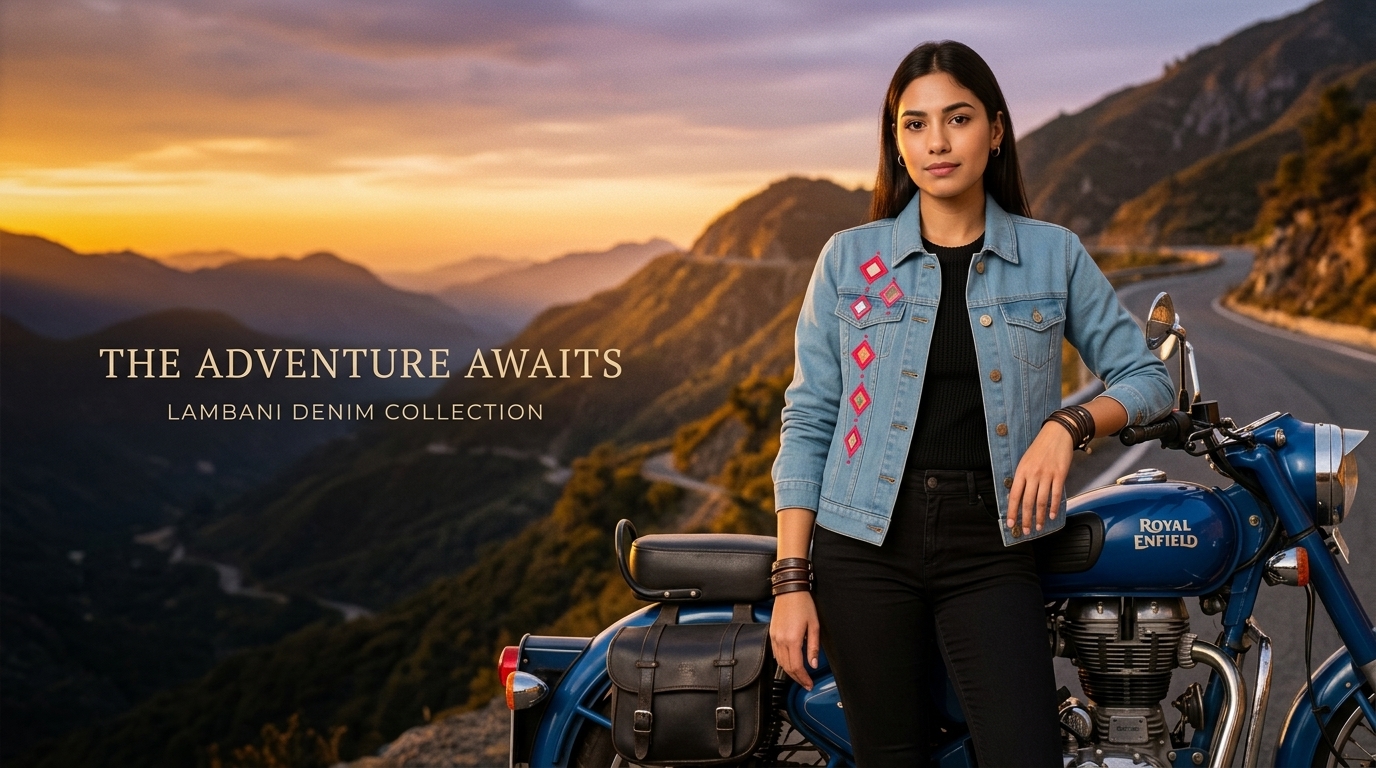 Denim Jacket – Sky Blue