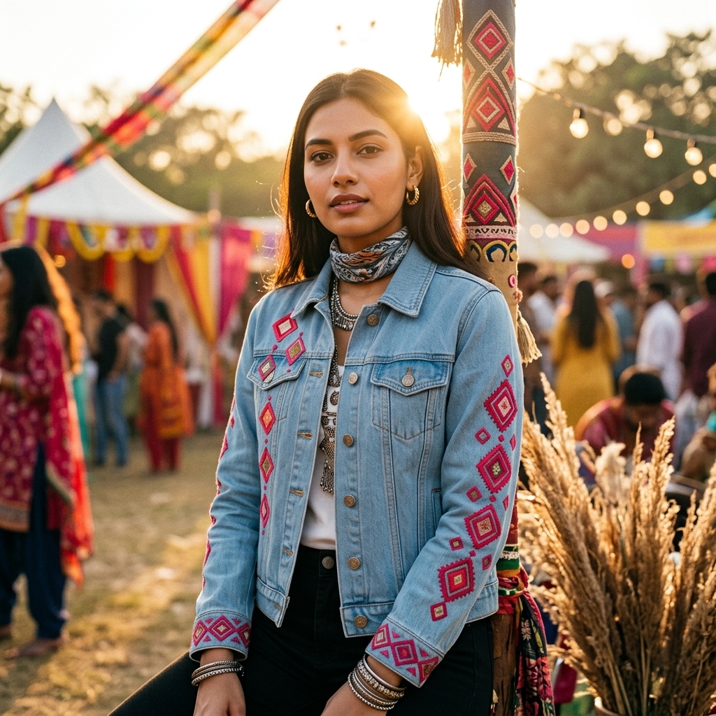 Handcrafted Denim at Cultural Festival