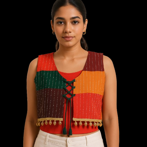 Crop Jacket – Multi Colour