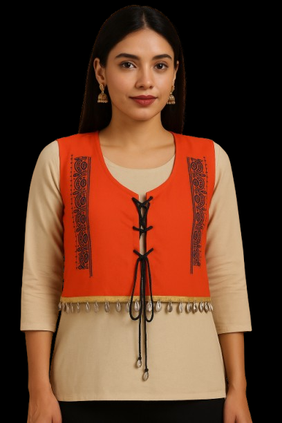 Crop Jacket – Red